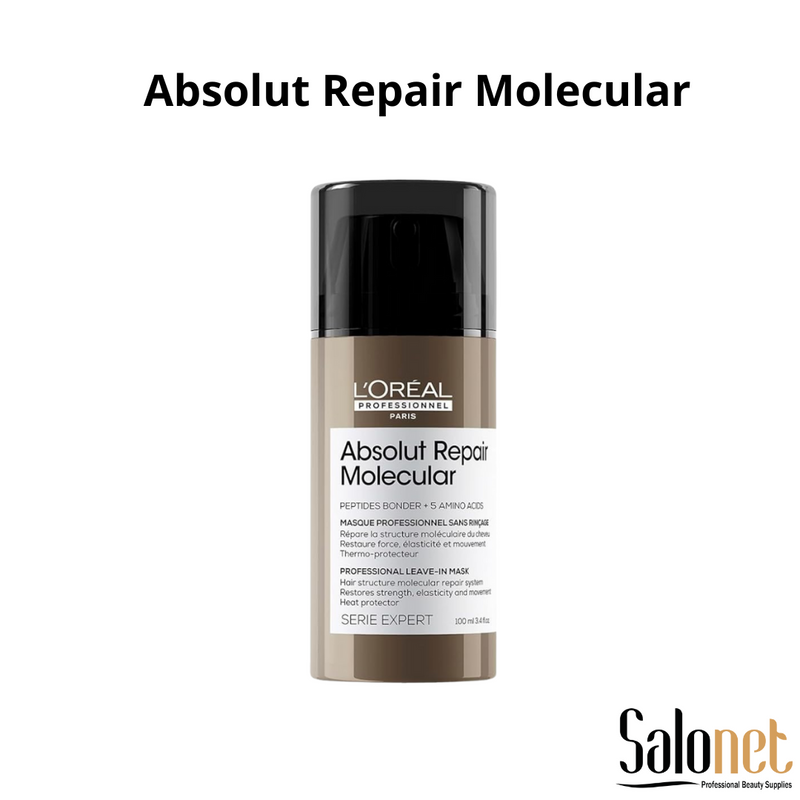Leave-in Reparador Absolut Molecular 100ml L'Oréal Profissional para cabelos danificados
