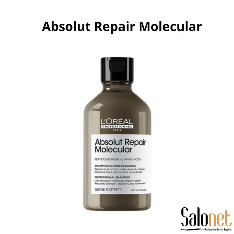 Shampoo Absolut Repair 300ml - Reparação Profunda para cabelos danificados