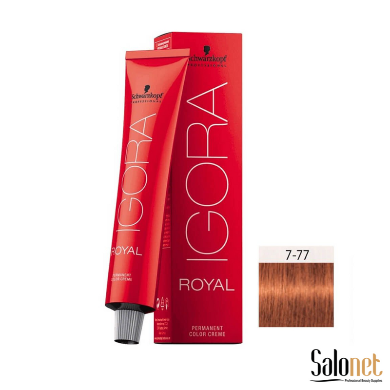 Tinta Igora Royal Importada 60g Cobre Extra para Ruivo