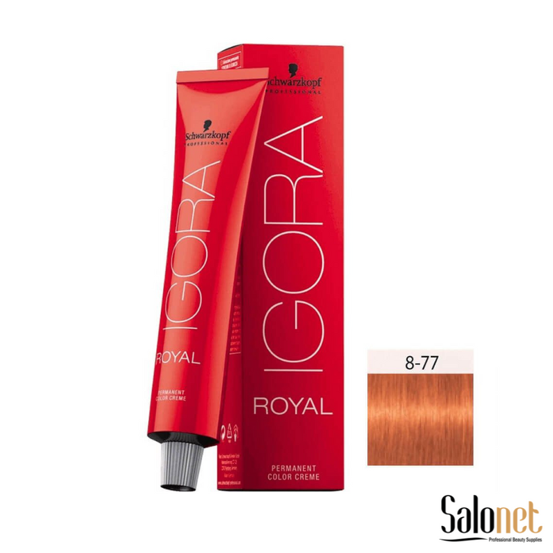 Tinta Igora Royal Importada 60g Cobre Extra para Ruivo