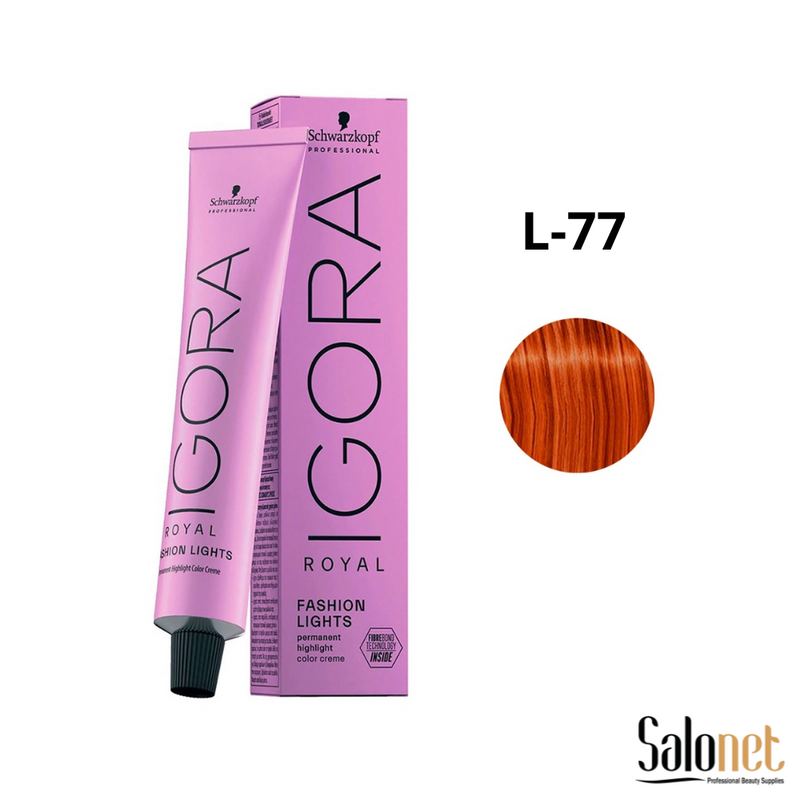 Tinta Igora Royal Importada 60g Cobre Extra para Ruivo