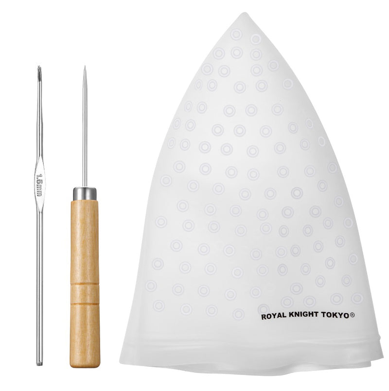 Touca de Silicone com Agulha Mesh Color – Flexível e Durável